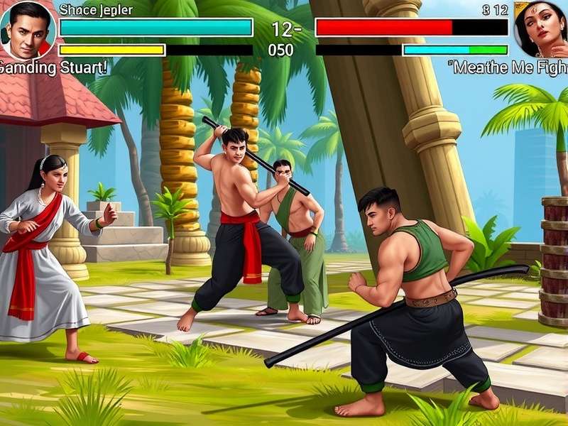 Indian Mace Fighter Regional Characters